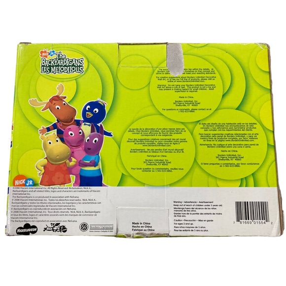 NICKELODEON 2006 The Backyardigans Decorative Wall Art Decor, 3 Piece Set - Picture 5 of 11